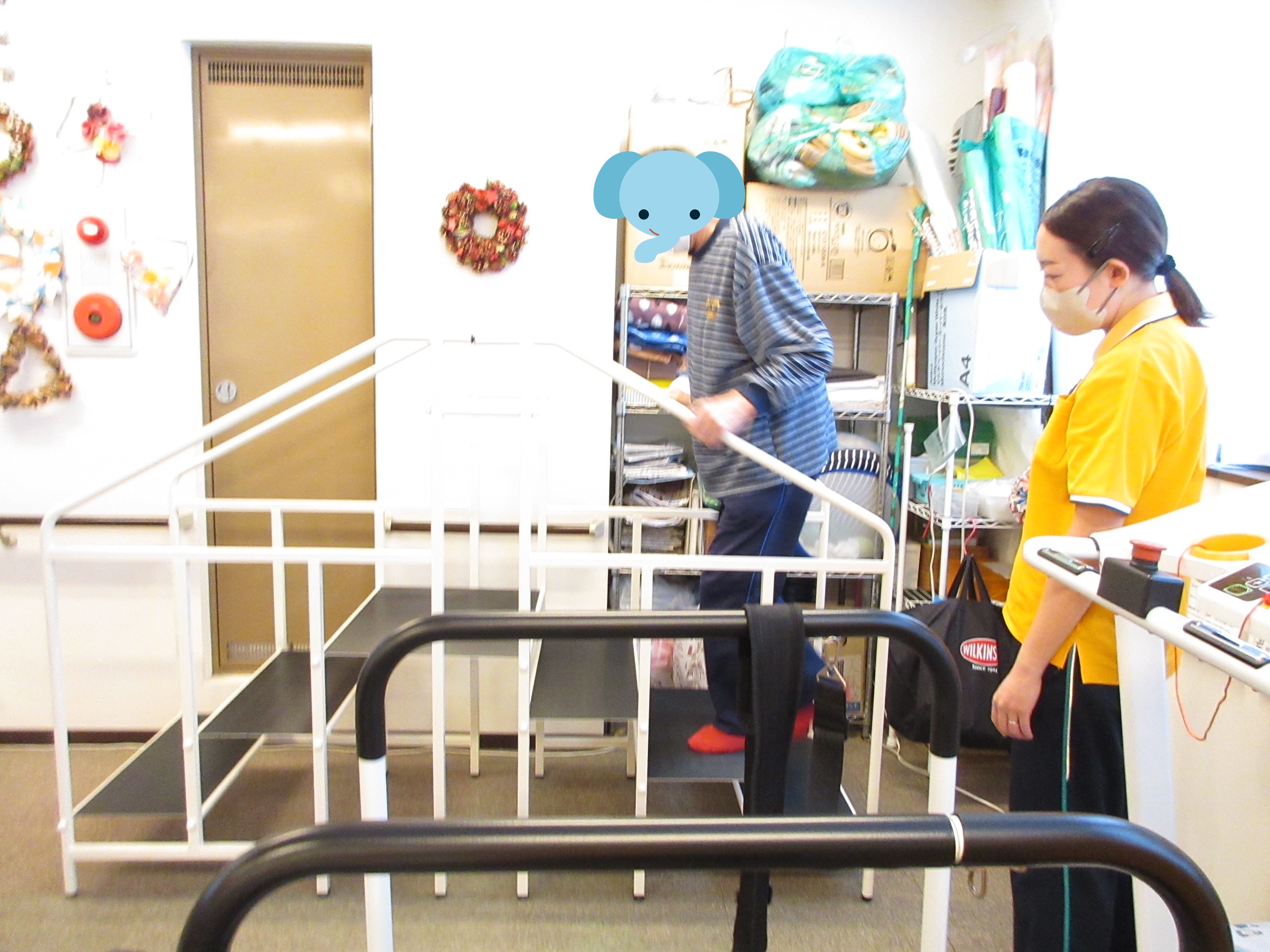 館内での様子写真