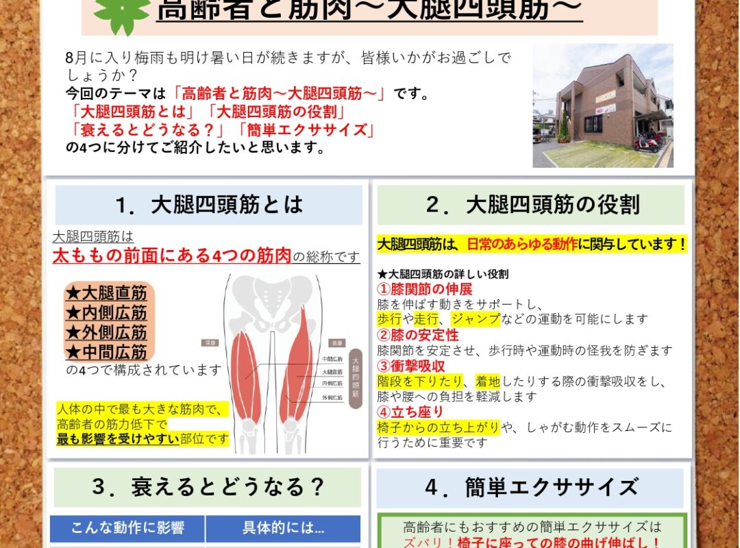 2025年8月【月刊はつらつ健康通信Vol.82】