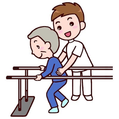 理学療法士による機能訓練！